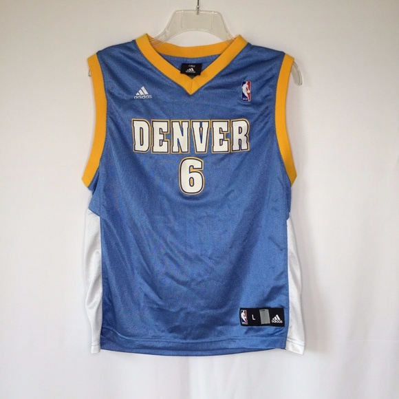adidas Other - Adidas Mens Large  Martin Denver Nuggets Jersey